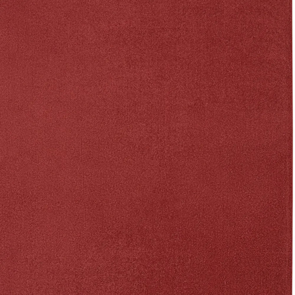 9' X 12' Brick Red Stain Resistant Indoor Outdoor Area Rug Homeroots Outdoor