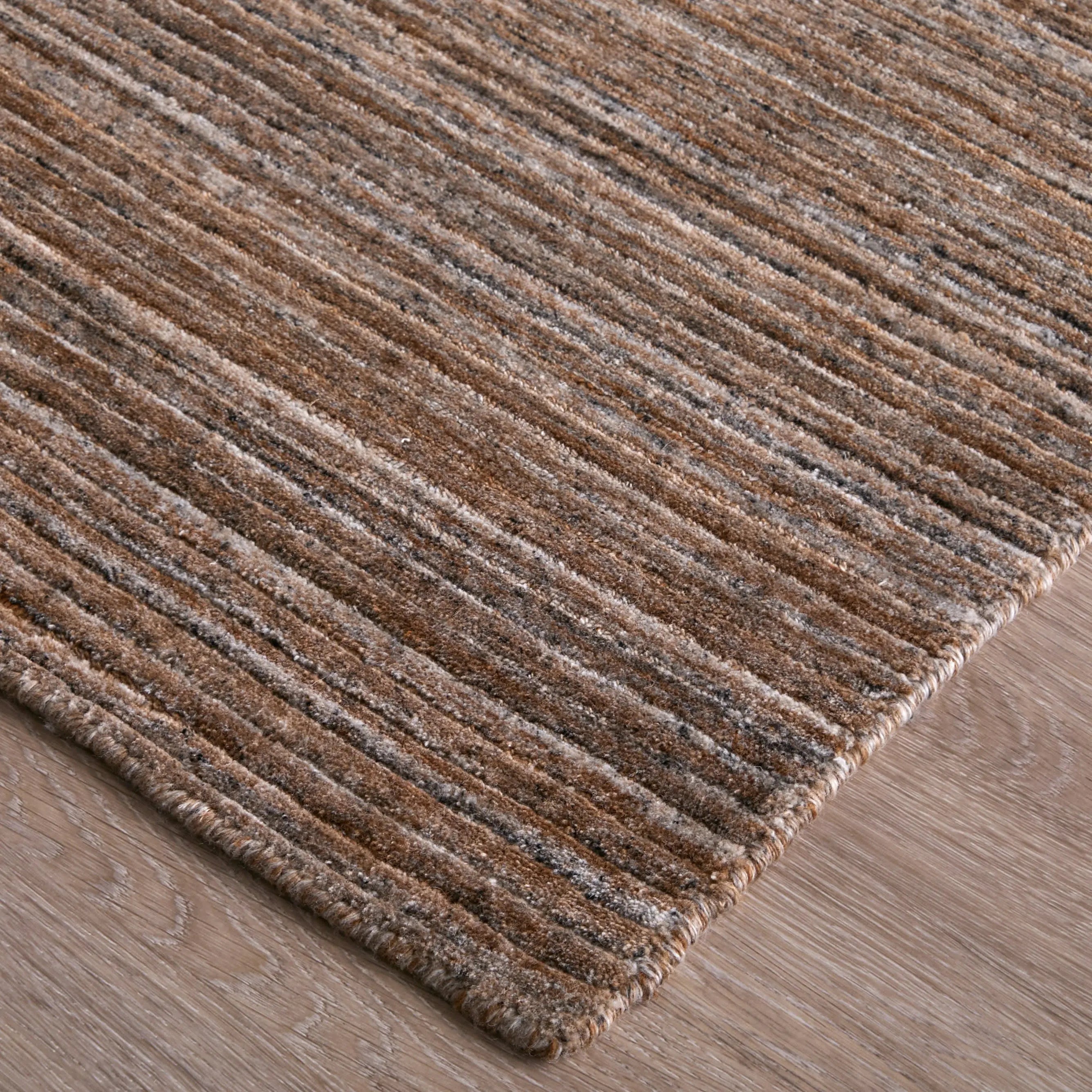 9' X 12' Brown Black And Gray Handmade Indoor Outdoor Area Rug Homeroots Outdoor