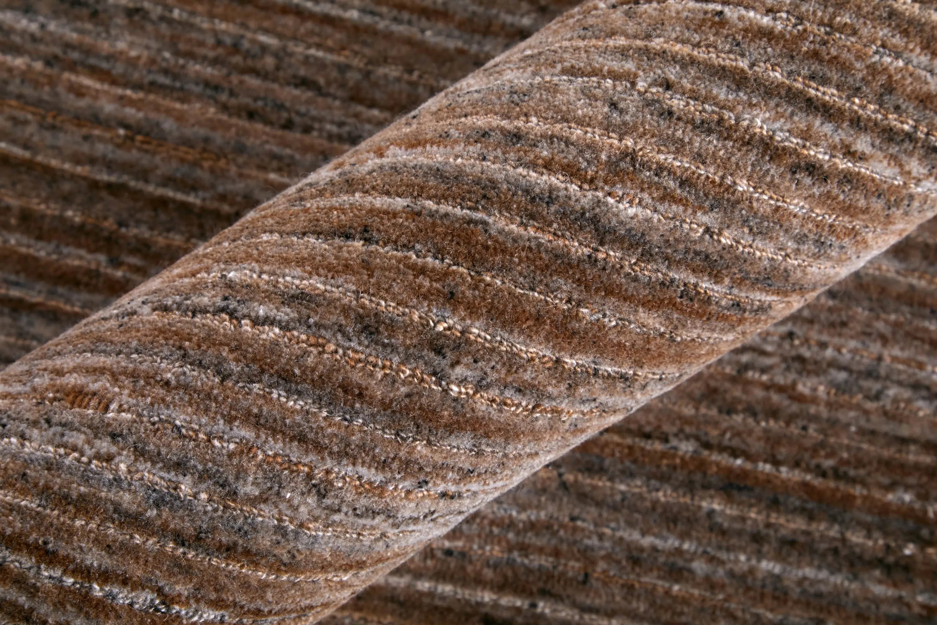 9' X 12' Brown Black And Gray Handmade Indoor Outdoor Area Rug Homeroots Outdoor