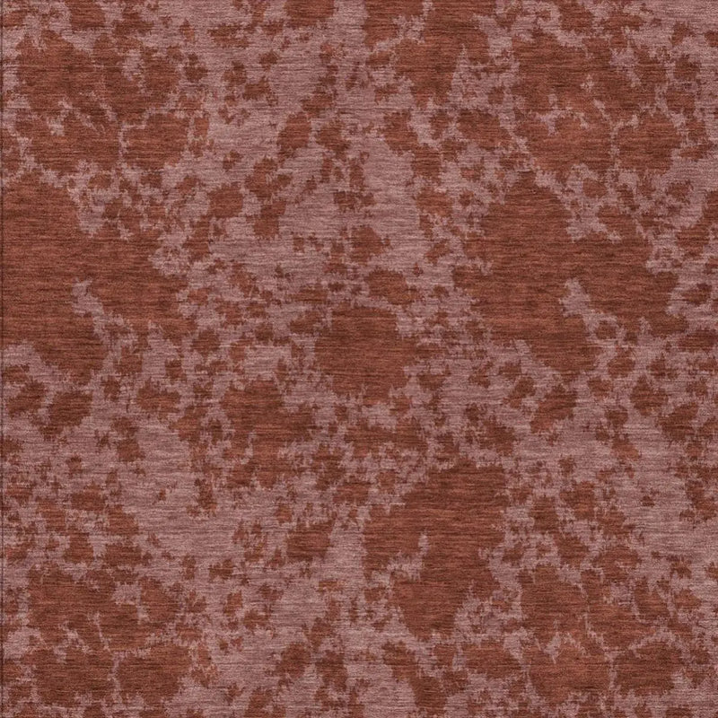 9' X 12' Burgundy And Red Abstract Washable Indoor Outdoor Area Rug Homeroots Outdoor