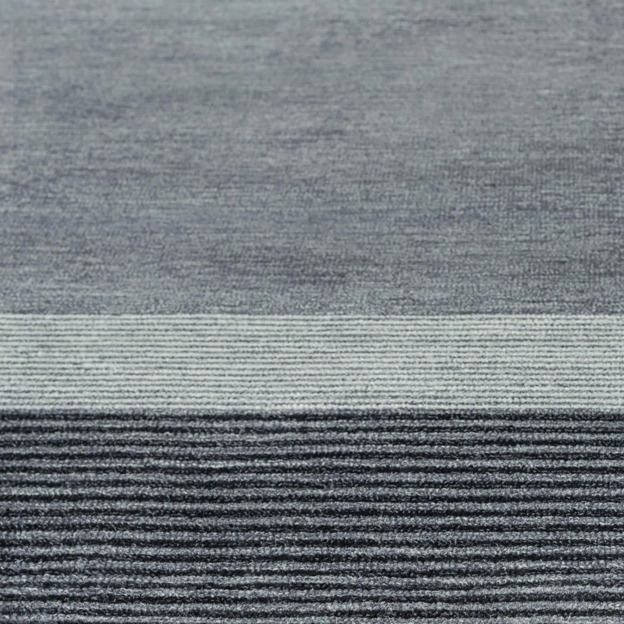 9' X 12' Charcoal And Gray Wool Striped Hand Tufted Area Rug Homeroots Home Decor