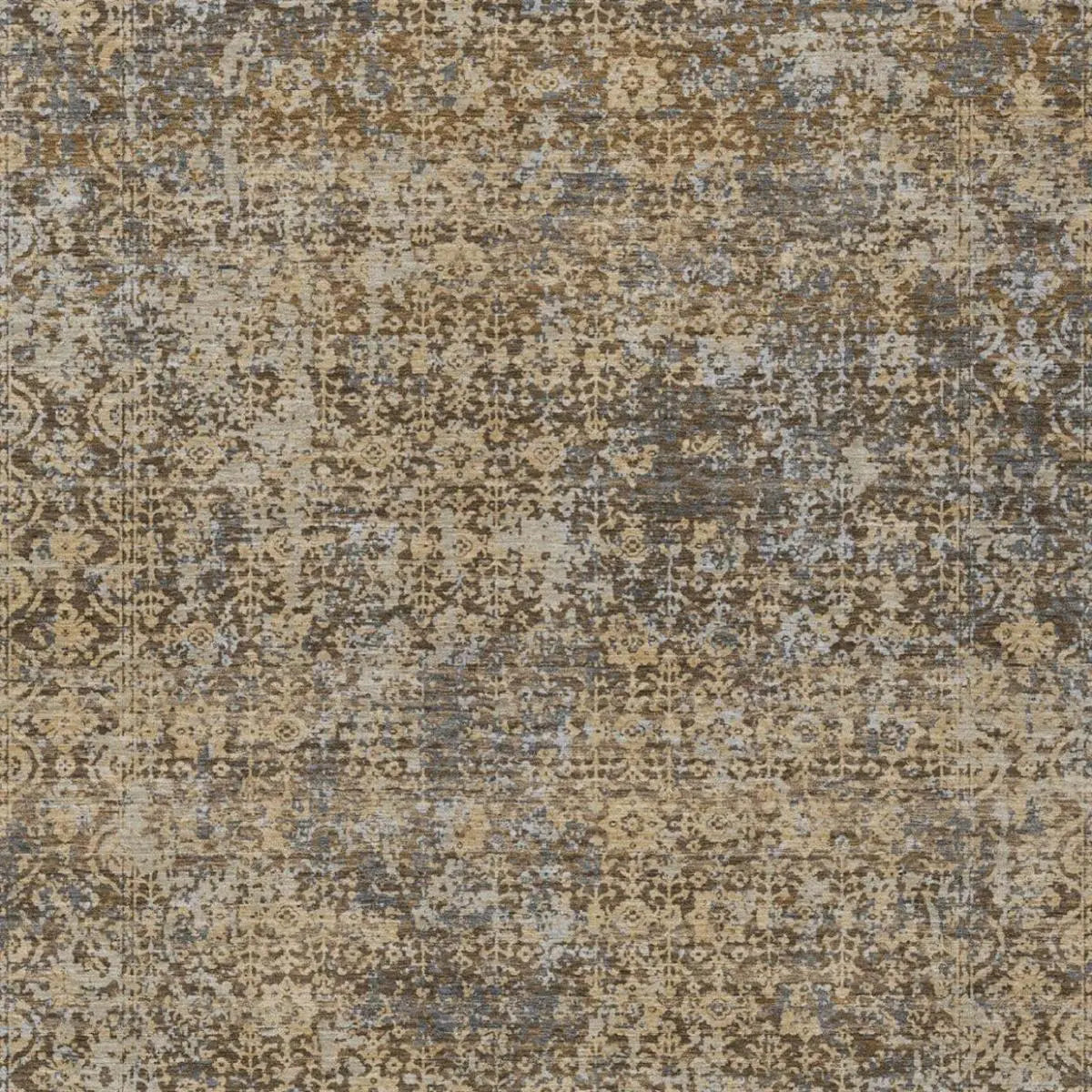 9' X 12' Chocolate And Brown Abstract Washable Indoor Outdoor Area Rug Homeroots Outdoor