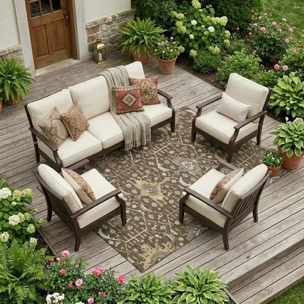 9' X 12' Chocolate And Brown Oriental Washable Indoor Outdoor Area Rug Homeroots Outdoor