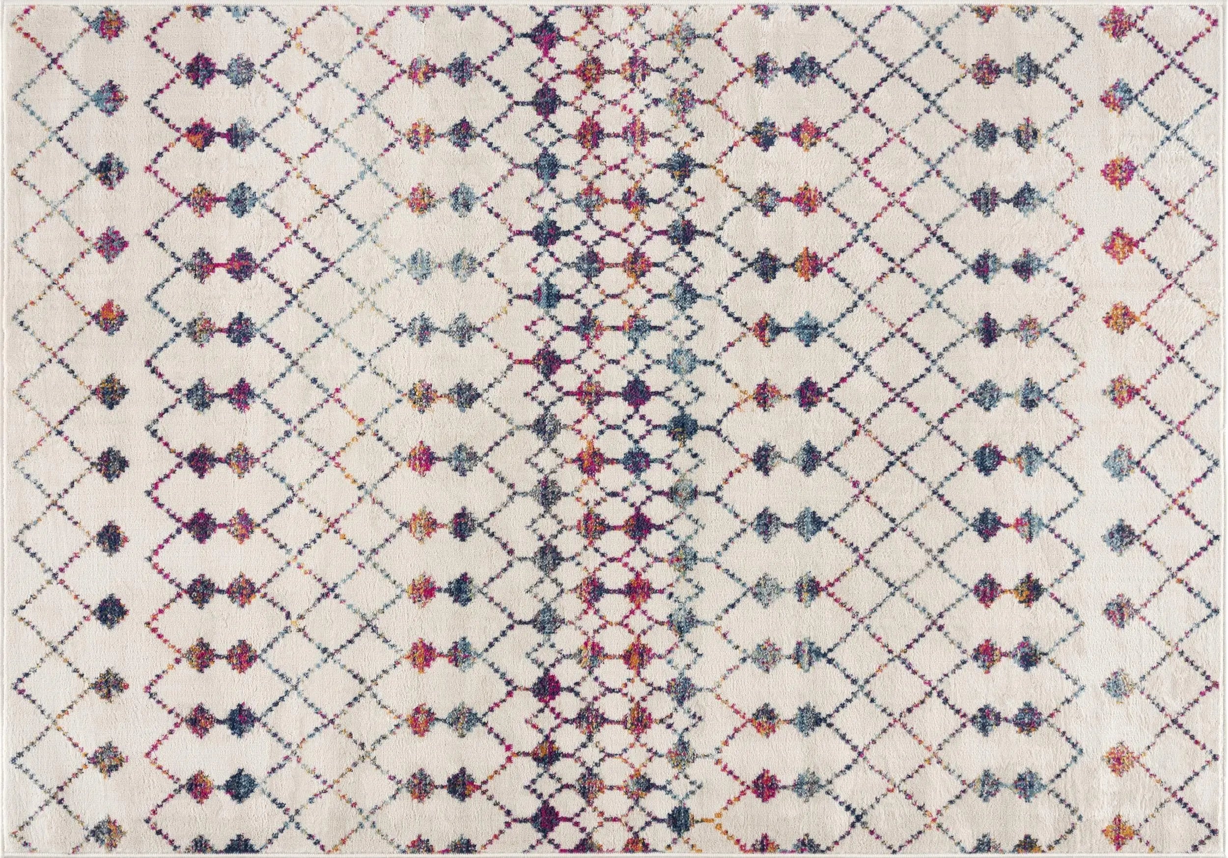 9' X 12' Cream And Blue Abstract Area Rug Homeroots Home Decor