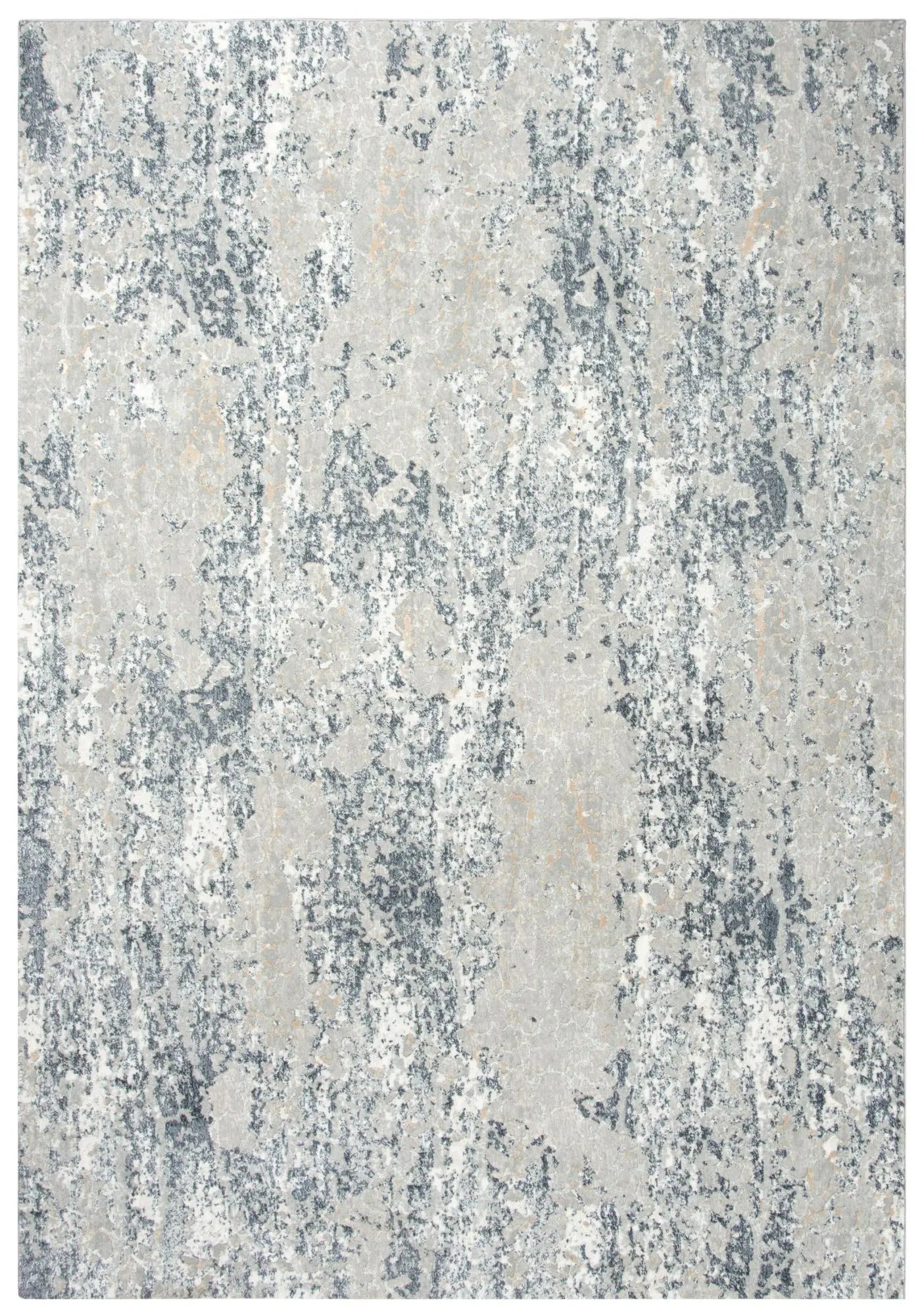 9' X 12' Cream Gray And Beige Abstract Area Rug Homeroots Home Decor