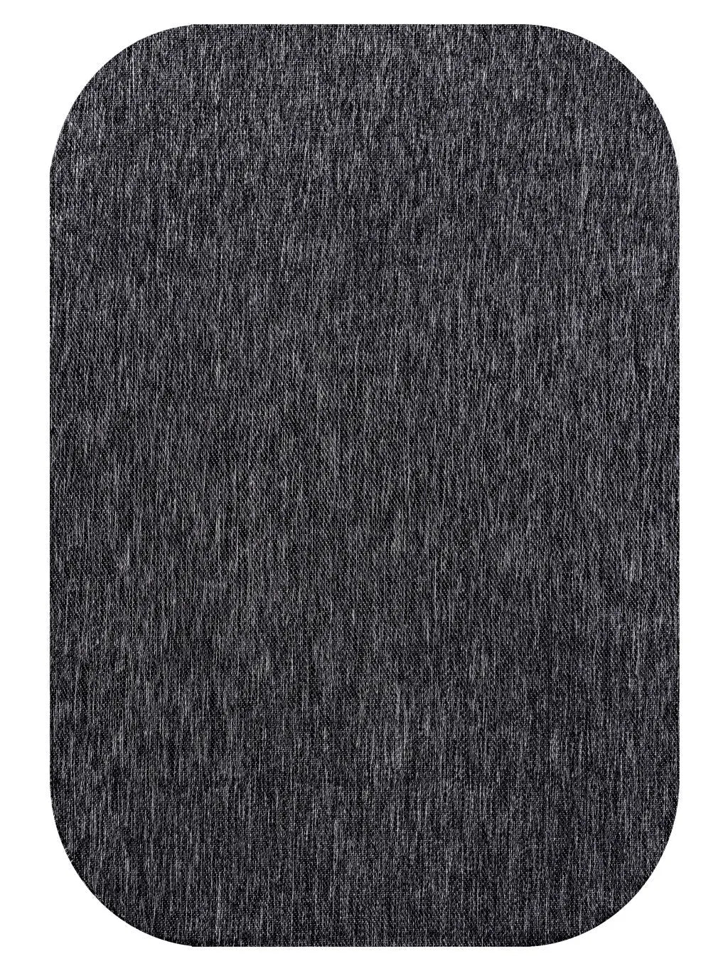 9' X 12' Dark Gray Indoor Outdoor Area Rug Homeroots Outdoor