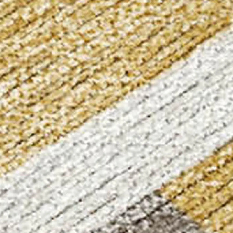 9' X 12' Gold And Ivory Geometric Washable Indoor Outdoor Area Rug Homeroots Outdoor