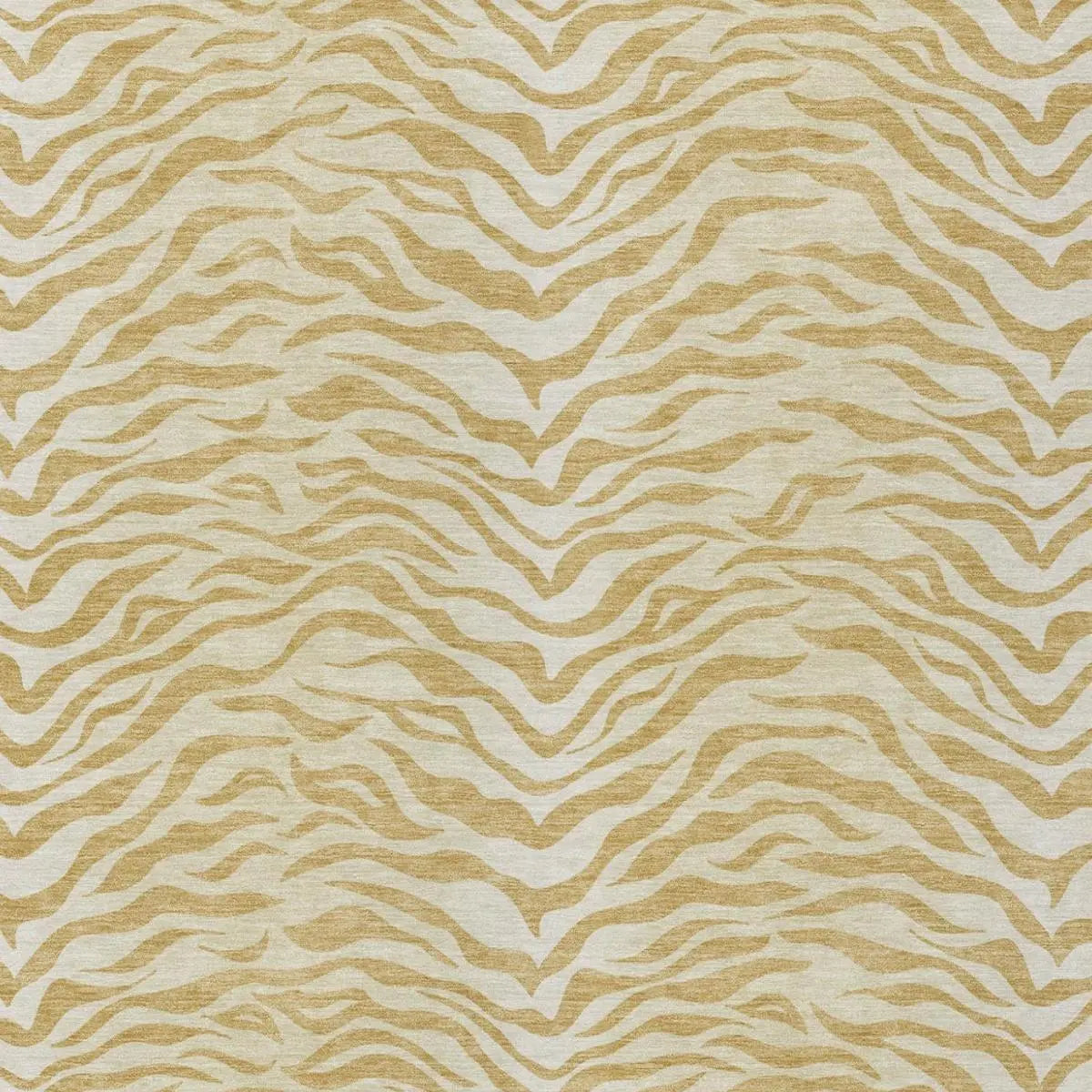 9' X 12' Gold And Wheat Animal Print Washable Indoor Outdoor Area Rug Homeroots Outdoor