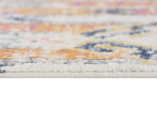 9' X 12' Gold Ivory And Beige Abstract Area Rug Homeroots Home Decor
