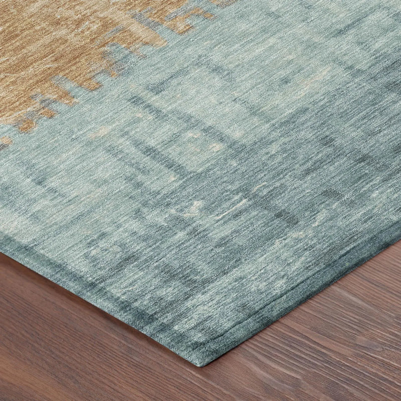 9' X 12' Graphite And Gray Striped Washable Indoor Outdoor Area Rug Homeroots Outdoor