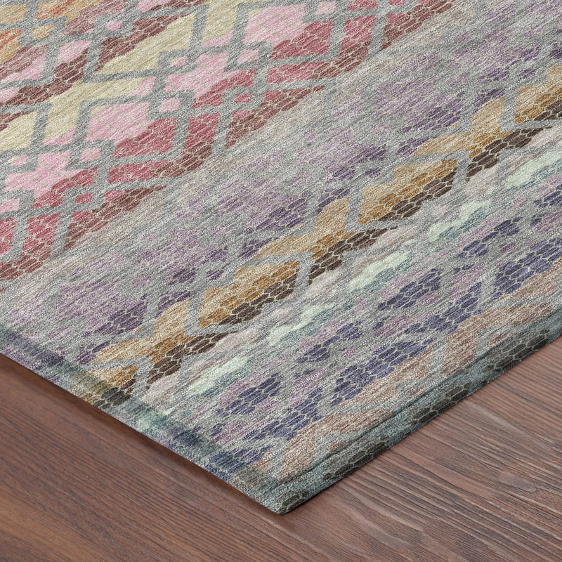 9' X 12' Gray And Chocolate Striped Washable Indoor Outdoor Area Rug Homeroots Outdoor