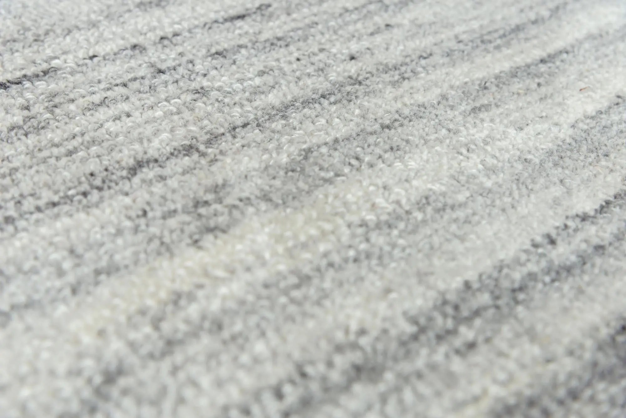 9' X 12' Gray And Dark Gray Striped Hand Tufted Area Rug Homeroots Home Decor