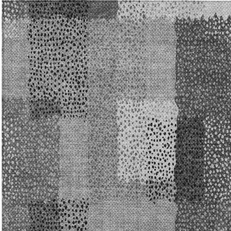9' X 12' Gray And Graphite Abstract Washable Indoor Outdoor Area Rug Homeroots Outdoor