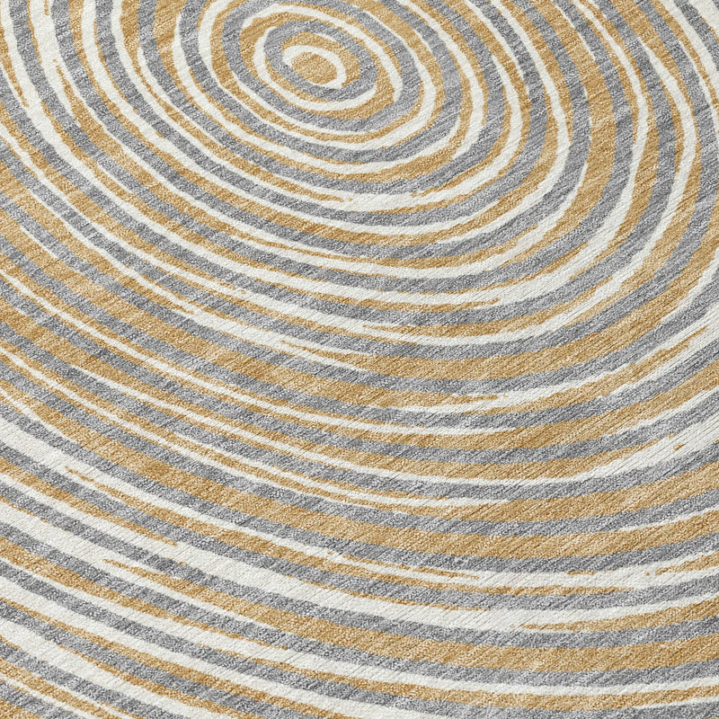 9' X 12' Gray And Ivory Geometric Washable Indoor Outdoor Area Rug Homeroots Outdoor