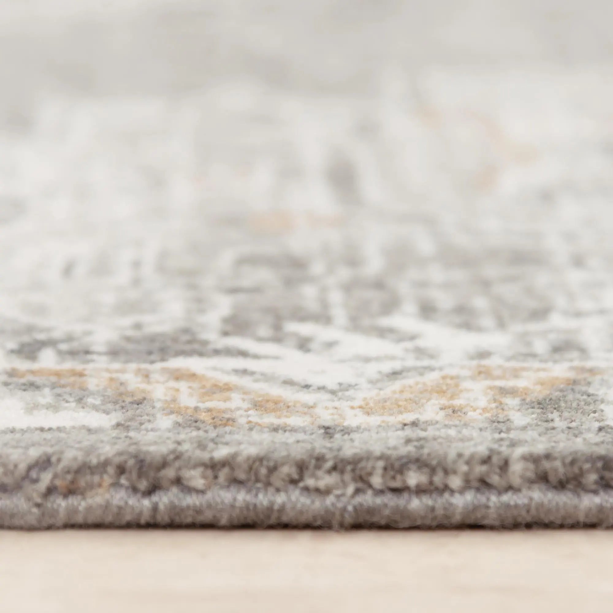 9' X 12' Gray And Ivory Medallion Hand Carved Handmade Area Rug Homeroots Home Decor