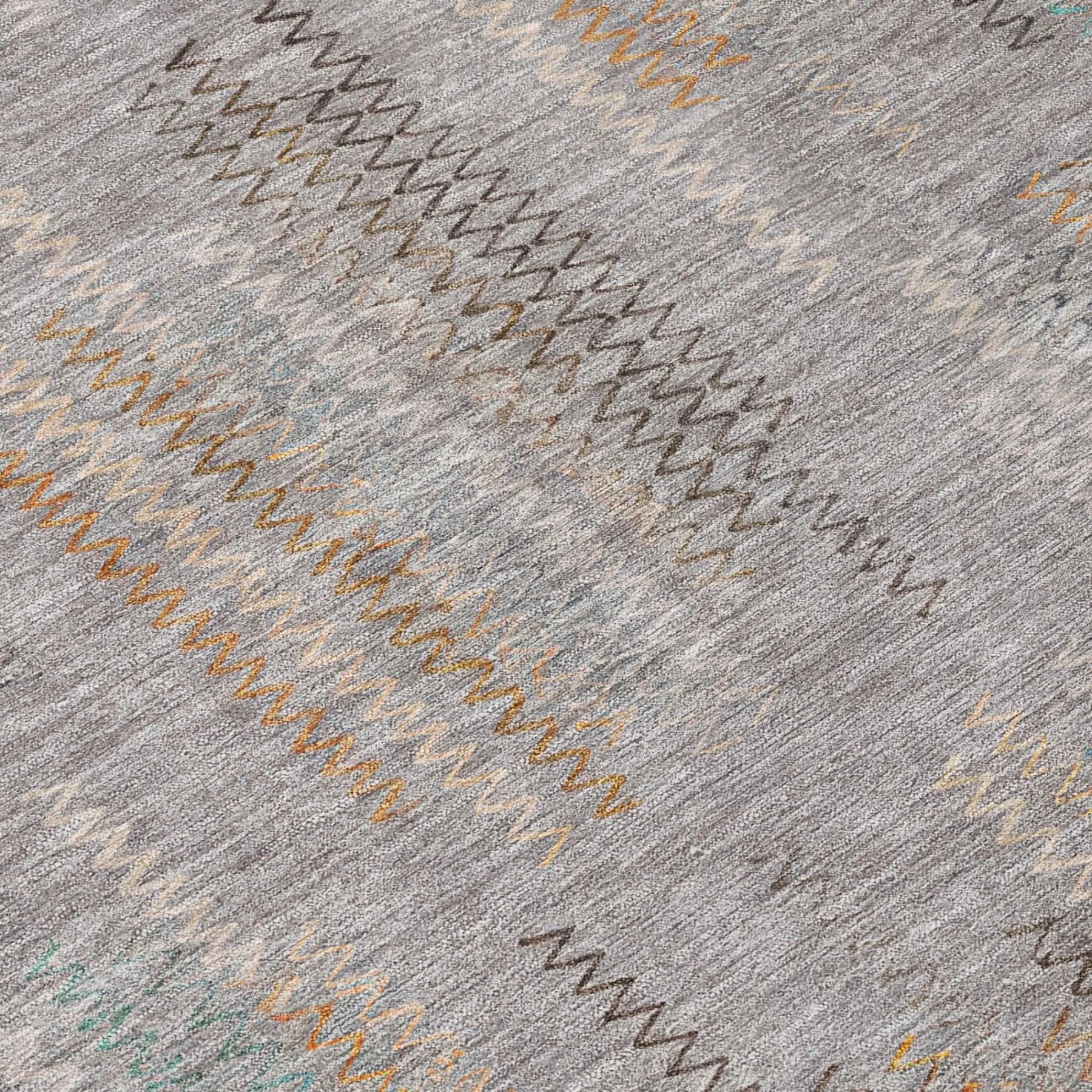 9' X 12' Gray And Silver Abstract Washable Indoor Outdoor Area Rug Homeroots Outdoor