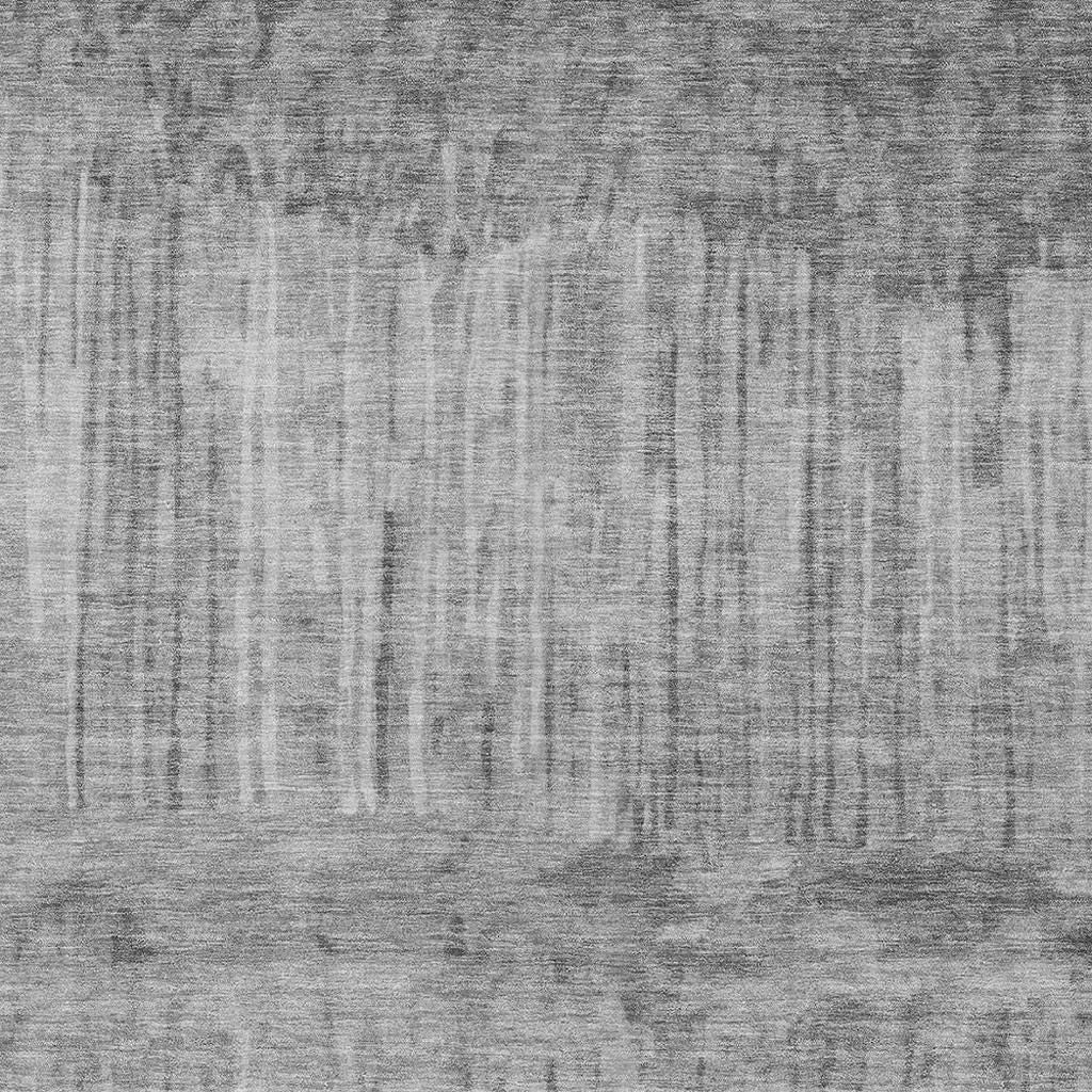 9' X 12' Gray And Silver Abstract Washable Indoor Outdoor Area Rug Homeroots Outdoor