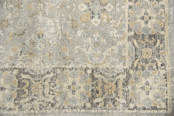 9' X 12' Gray Brown And Beige New Zealand Lambs Wool Oriental Hand Carved Handmade Area Rug Homeroots Home Decor
