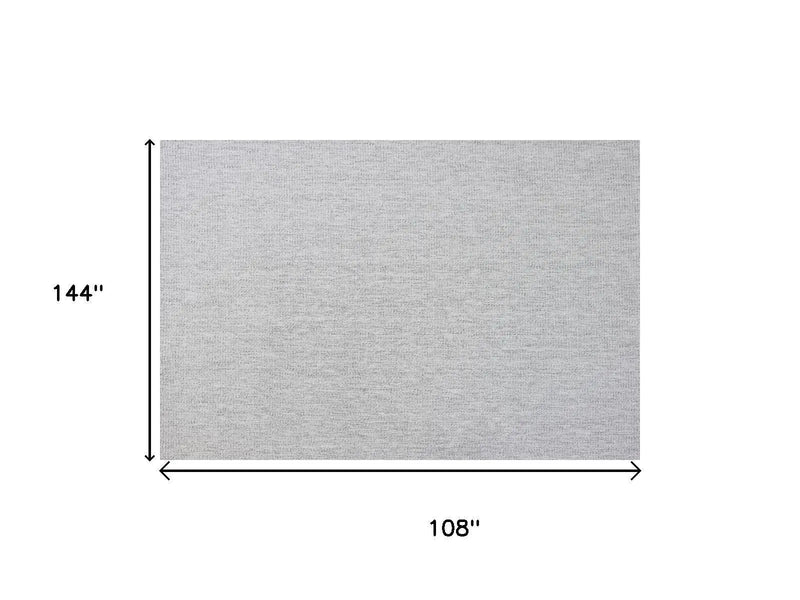 9' X 12' Gray Indoor Outdoor Area Rug Homeroots Outdoor