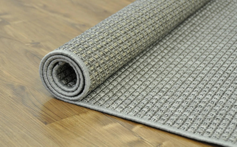 9' X 12' Gray Indoor Outdoor Area Rug Homeroots Outdoor
