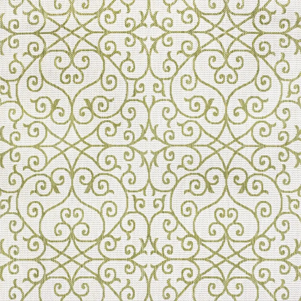 9' X 12' Green And Cream Geometric Indoor Outdoor Area Rug Homeroots Outdoor