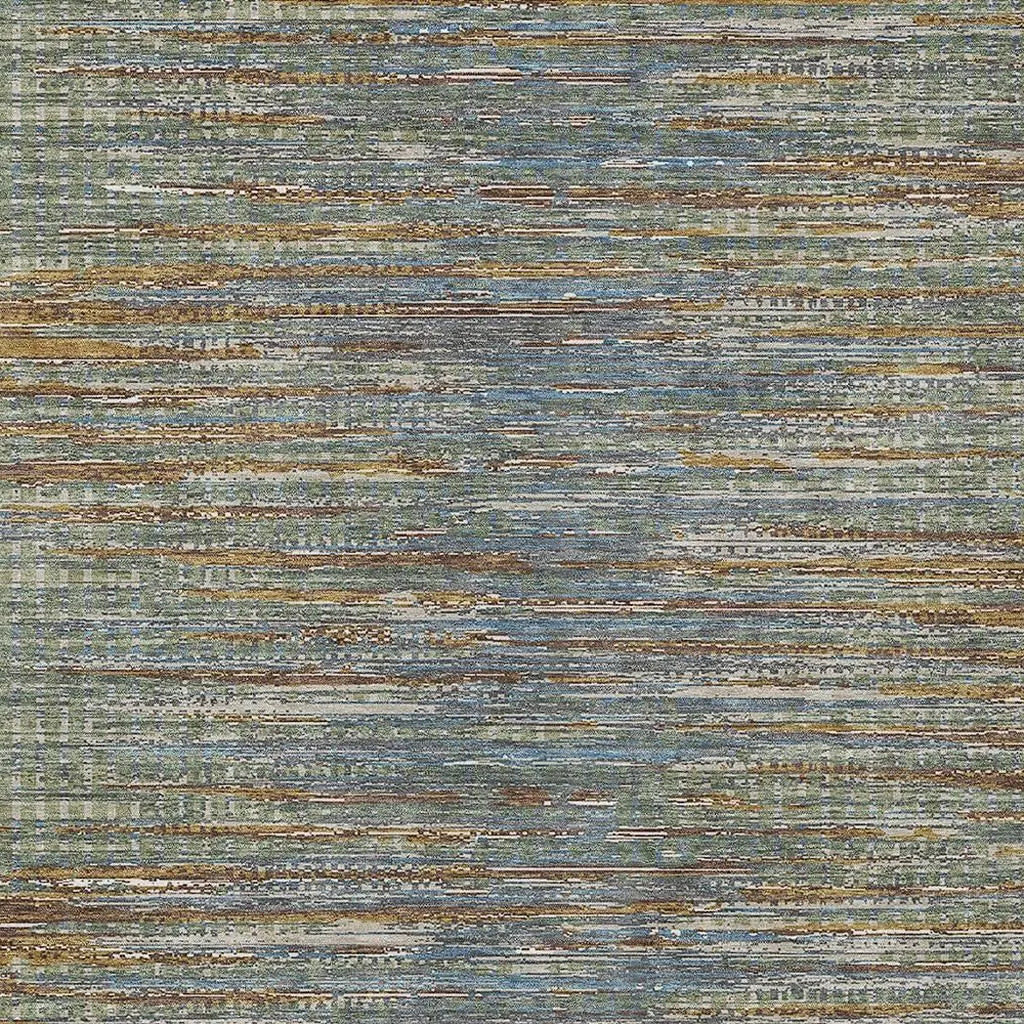 9' X 12' Green And Gray Abstract Washable Indoor Outdoor Area Rug Homeroots Outdoor