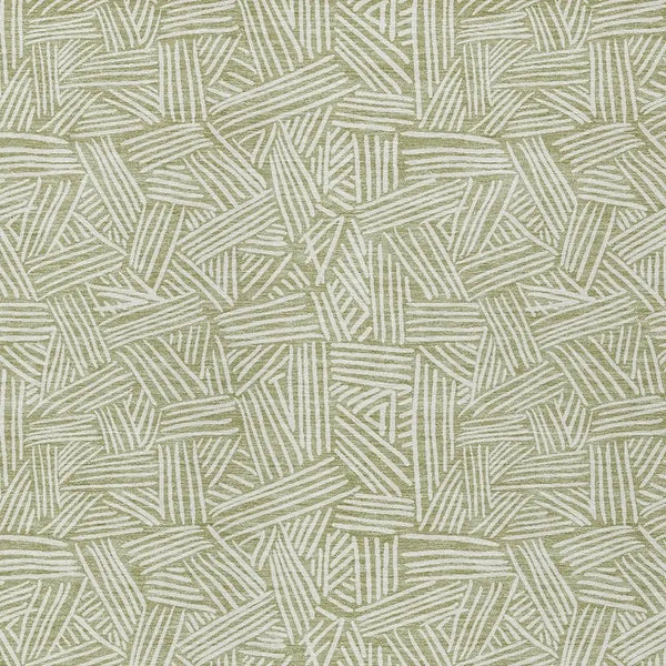 9' X 12' Green And Ivory Geometric Washable Indoor Outdoor Area Rug Homeroots Outdoor