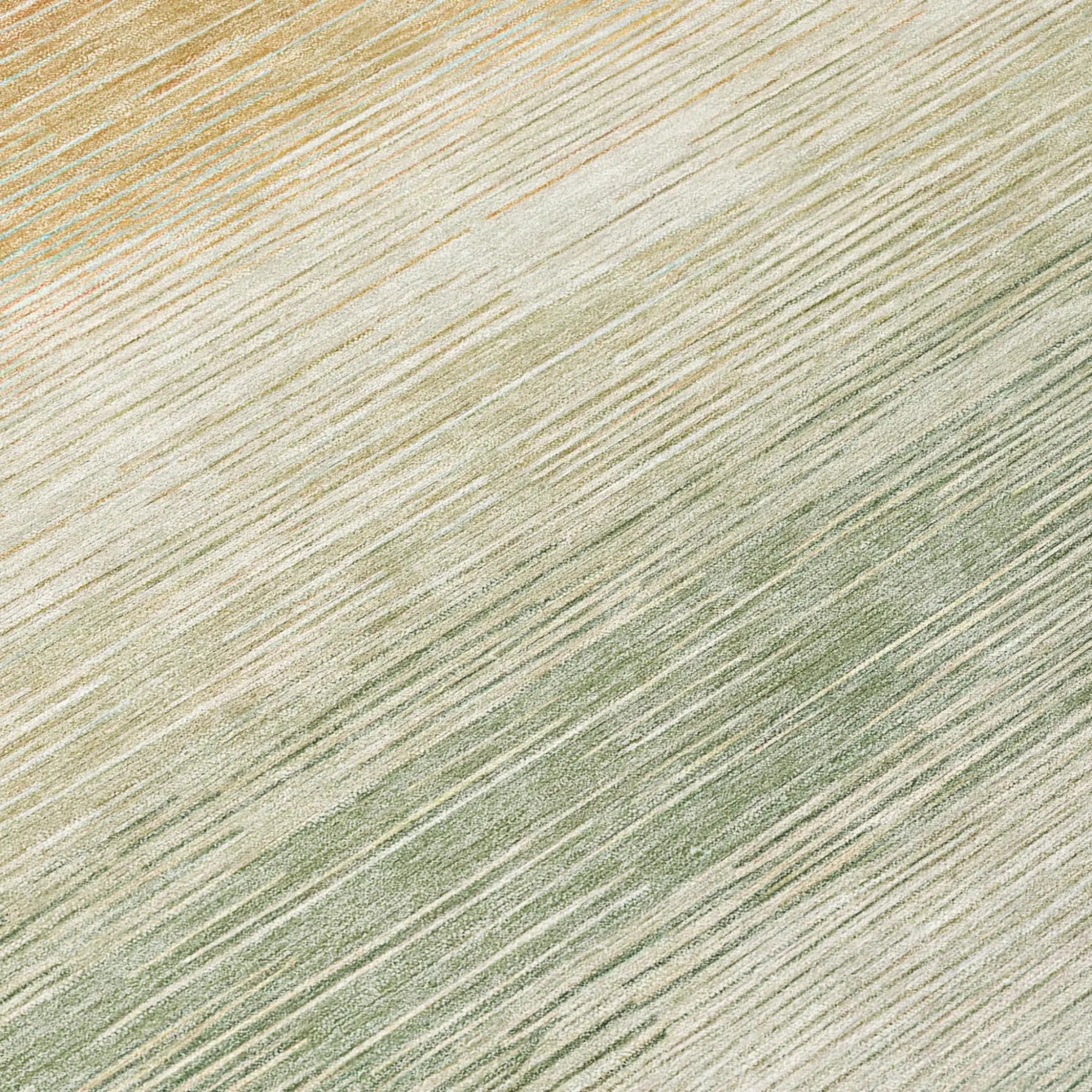 9' X 12' Green And Linen Striped Washable Indoor Outdoor Area Rug Homeroots Outdoor