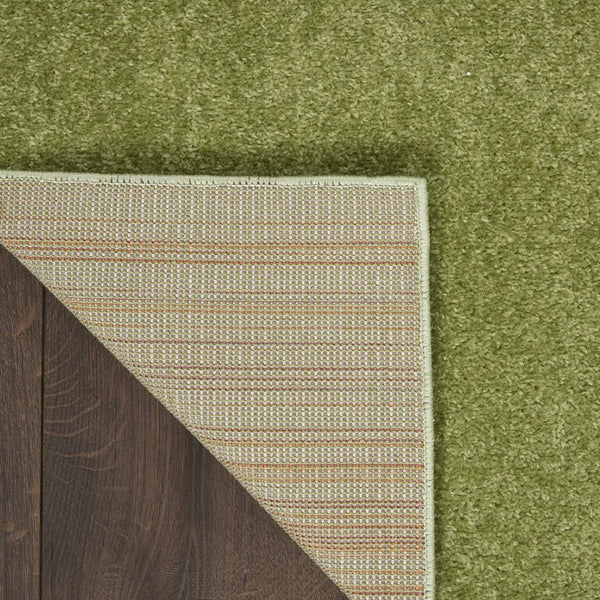 9' X 12' Green Indoor Outdoor Area Rug Homeroots Outdoor