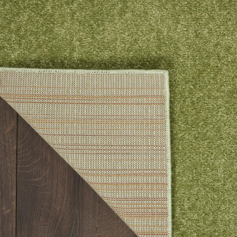 9' X 12' Green Indoor Outdoor Area Rug Homeroots Outdoor