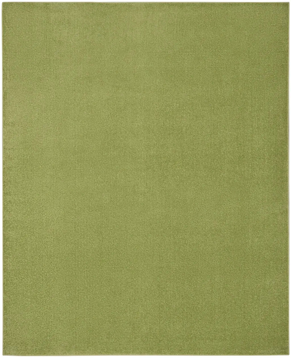 9' X 12' Green Indoor Outdoor Area Rug Homeroots Outdoor