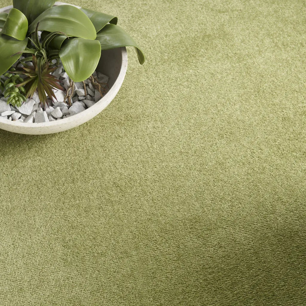 9' X 12' Green Indoor Outdoor Area Rug Homeroots Outdoor