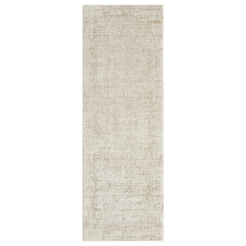 9' X 12' Ivory And Beige Abstract Area Rug Homeroots Home Decor