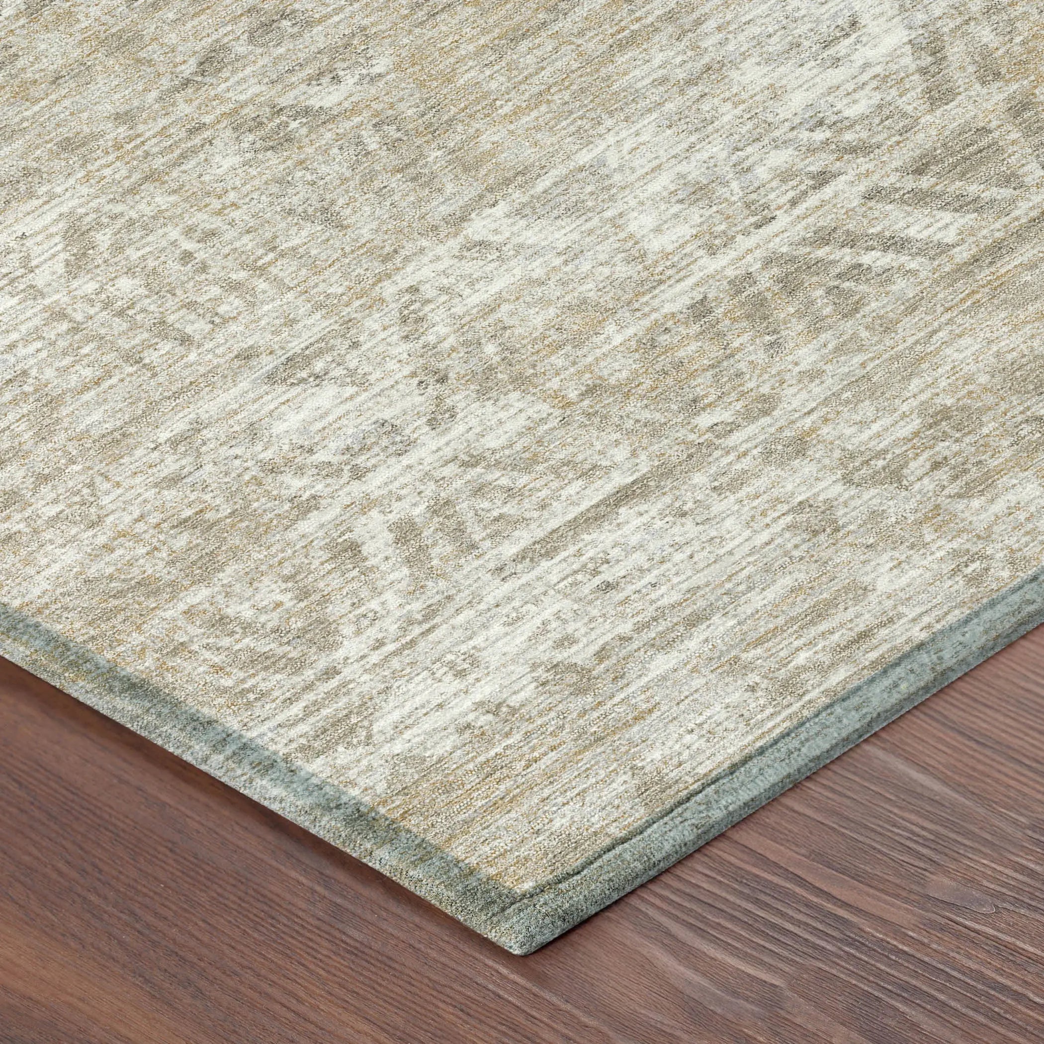 9' X 12' Ivory And Beige Geometric Washable Indoor Outdoor Area Rug Homeroots Outdoor