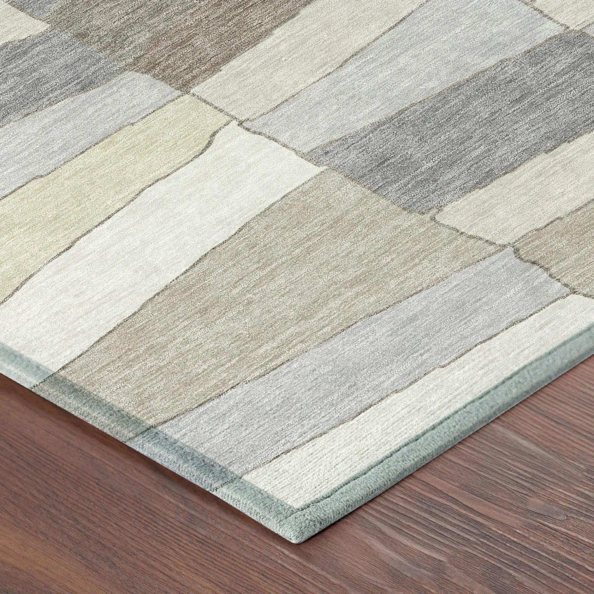 9' X 12' Ivory And Beige Geometric Washable Indoor Outdoor Area Rug Homeroots Outdoor