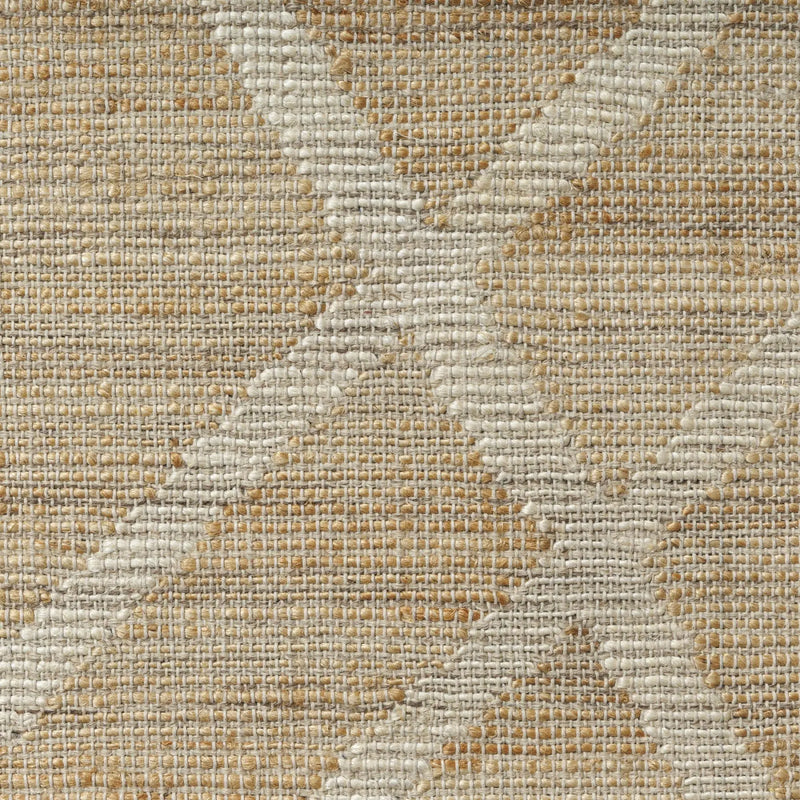 9' X 12' Ivory And Beige Jute Abstract Hand Woven Area Rug Homeroots Home Decor