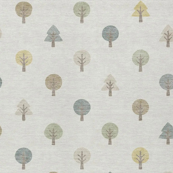 9' X 12' Ivory And Brown Geometric Washable Indoor Outdoor Area Rug Homeroots Outdoor