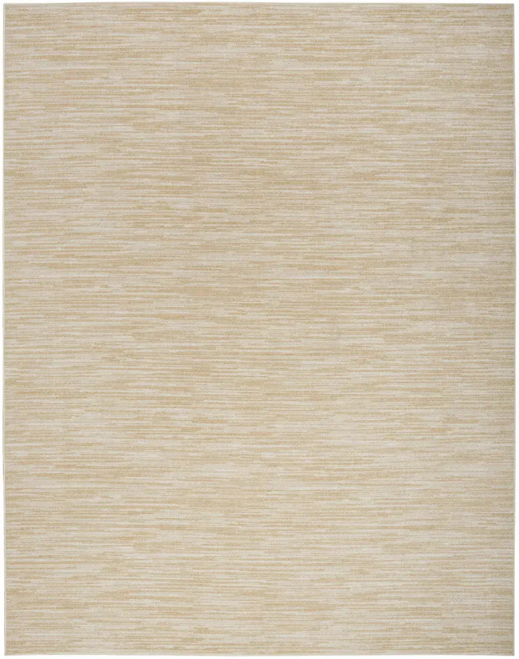 9' X 12' Ivory And Gold Abstract Indoor Outdoor Area Rug Homeroots Outdoor