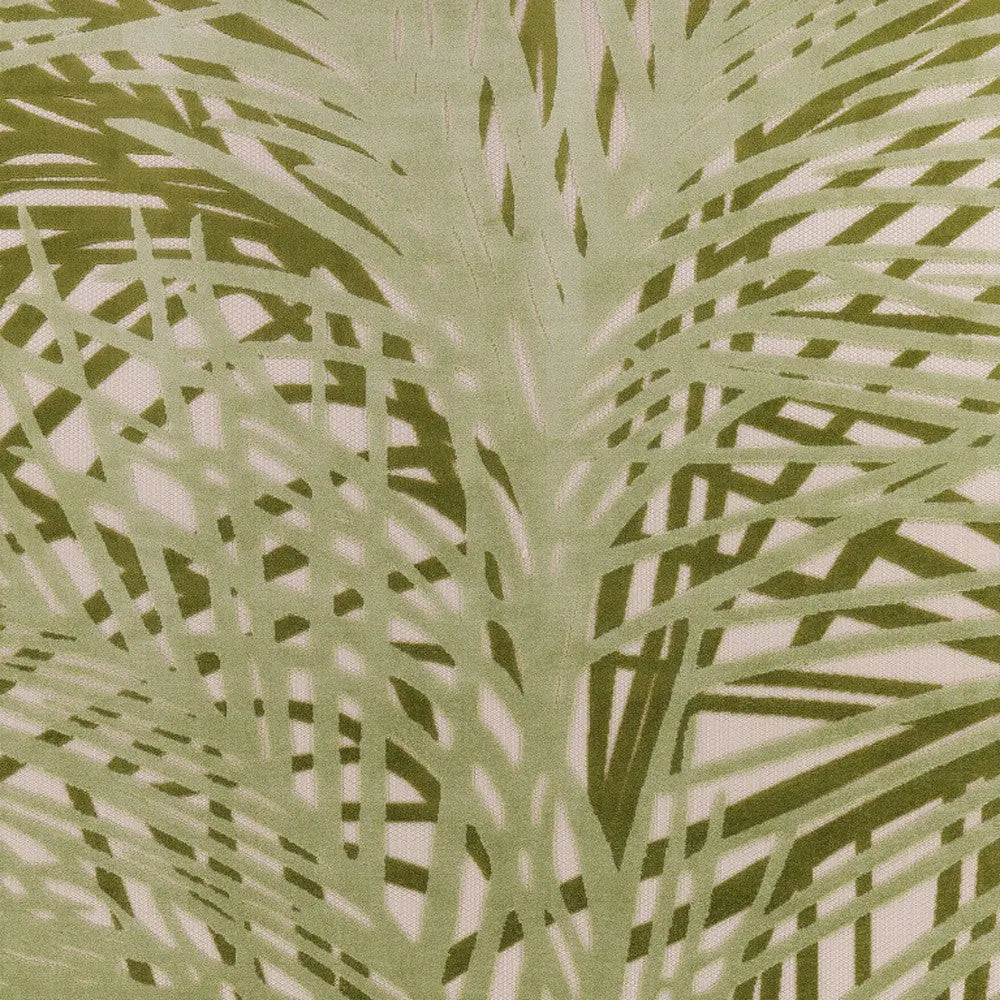 9' X 12' Ivory And Green Palm Leaf Indoor Outdoor Area Rug Homeroots Outdoor