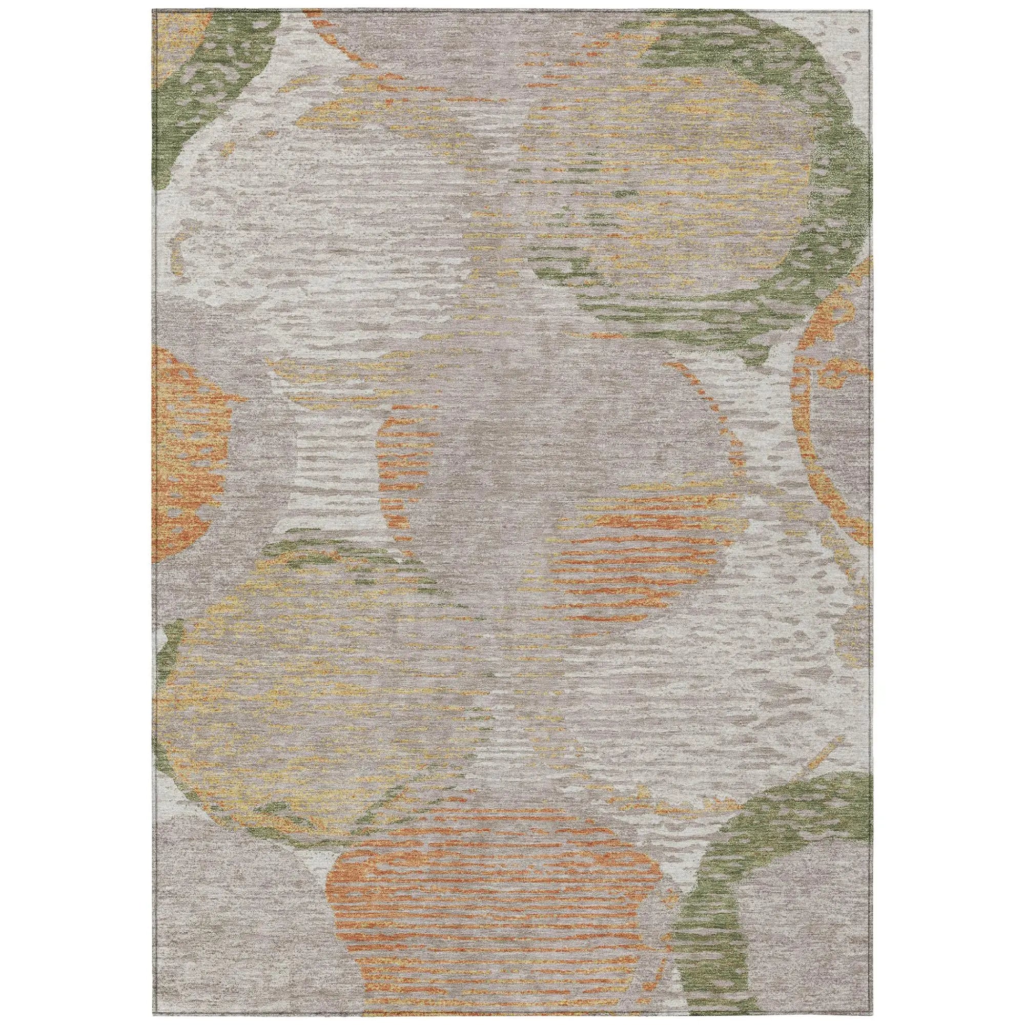 9' X 12' Ivory And Pewter Geometric Washable Indoor Outdoor Area Rug Homeroots Outdoor