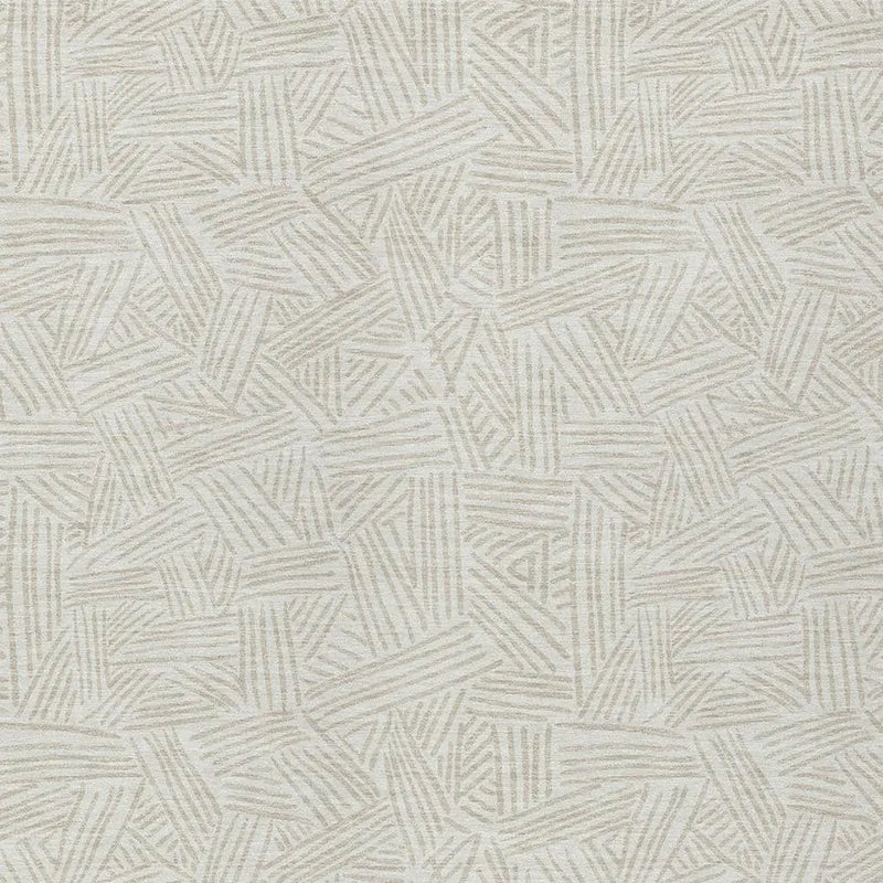 9' X 12' Ivory And Silver Geometric Washable Indoor Outdoor Area Rug Homeroots Outdoor