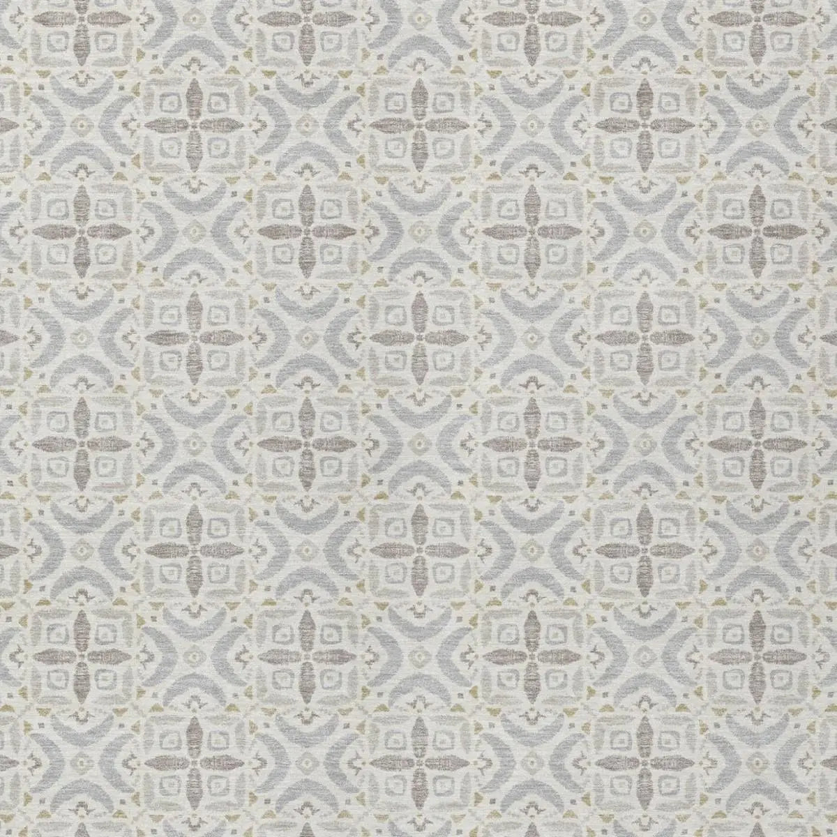 9' X 12' Ivory And Silver Geometric Washable Indoor Outdoor Area Rug Homeroots Outdoor