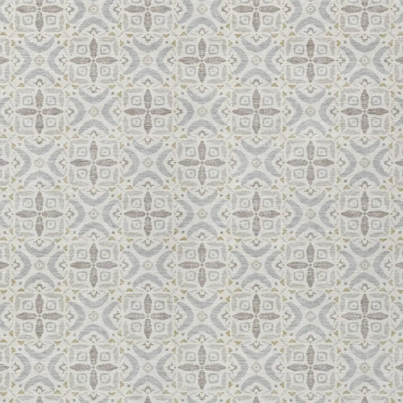 9' X 12' Ivory And Silver Geometric Washable Indoor Outdoor Area Rug Homeroots Outdoor