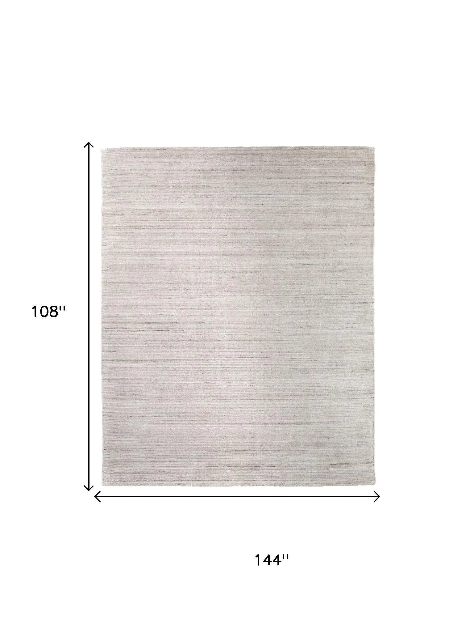 9' X 12' Ivory And Tan Handmade Indoor Outdoor Area Rug Homeroots Outdoor
