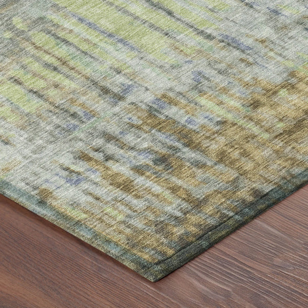 9' X 12' Khaki And Taupe Abstract Washable Indoor Outdoor Area Rug Homeroots Outdoor