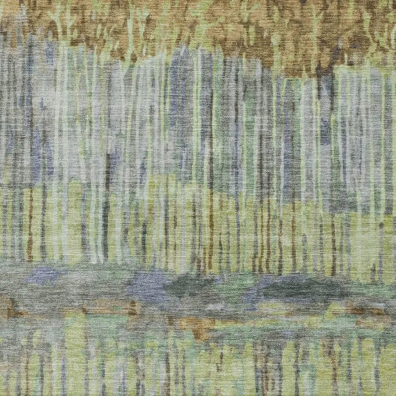 9' X 12' Khaki And Taupe Abstract Washable Indoor Outdoor Area Rug Homeroots Outdoor