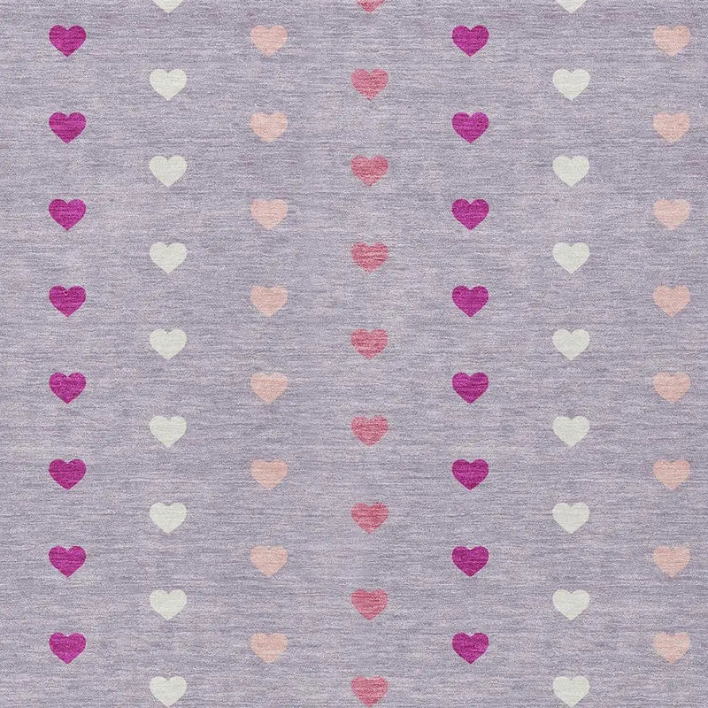 9' X 12' Lavender And Pink Geometric Washable Indoor Outdoor Area Rug Homeroots Outdoor
