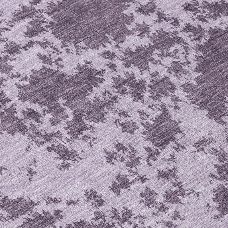 9' X 12' Lavender And Purple Abstract Washable Indoor Outdoor Area Rug Homeroots Outdoor