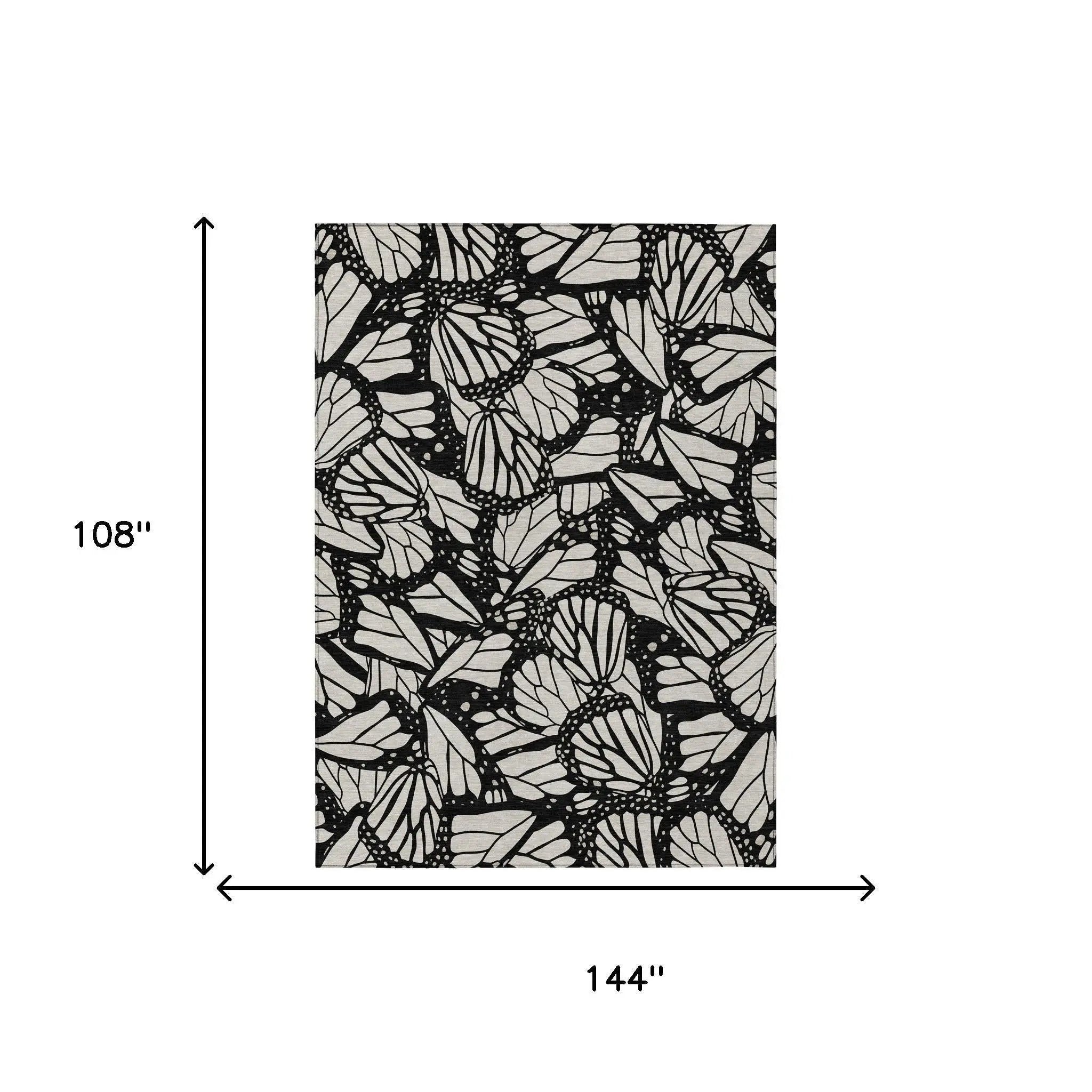 9' X 12' Linen And Ivory Animal Print Washable Indoor Outdoor Area Rug Homeroots Outdoor