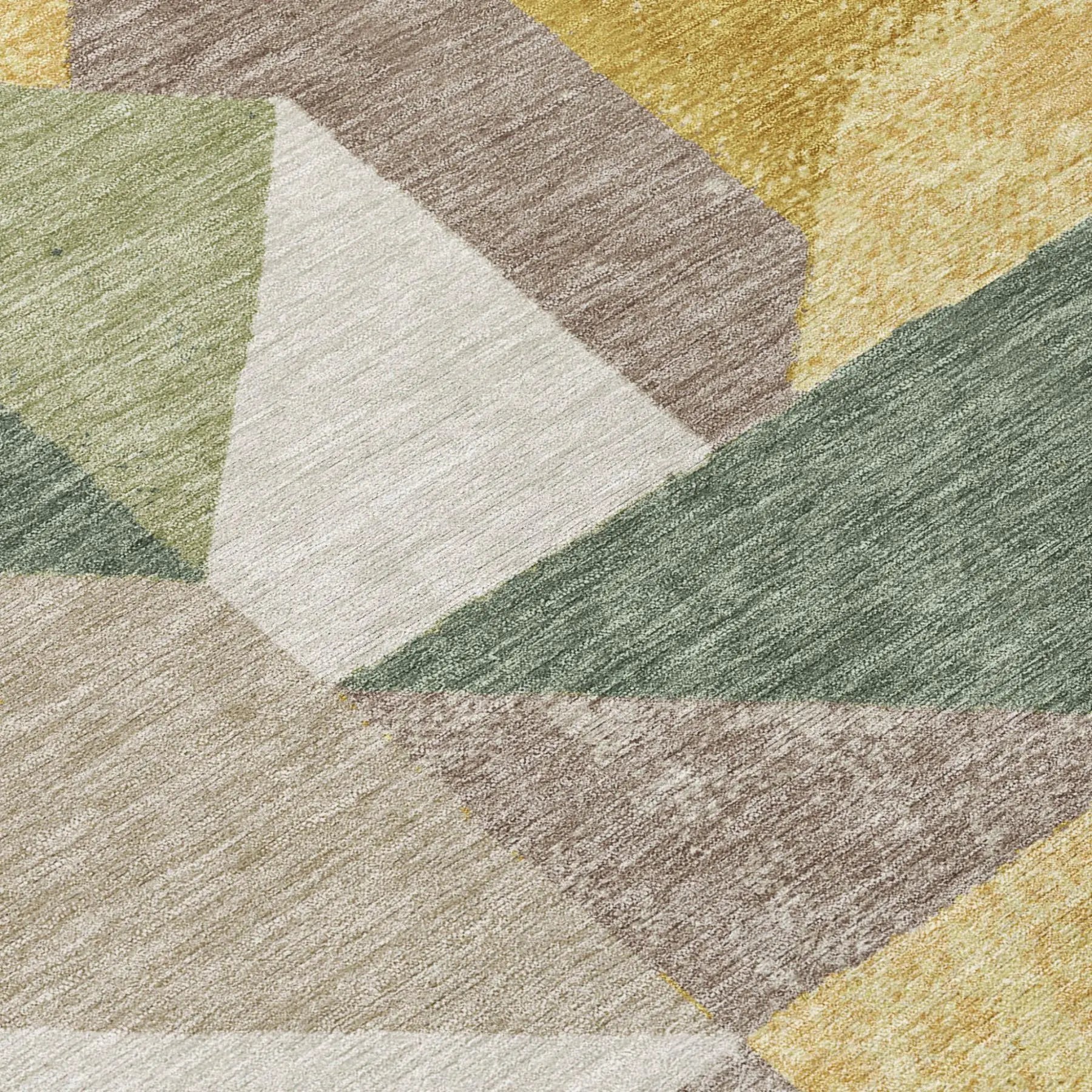 9' X 12' Linen And Ivory Geometric Washable Indoor Outdoor Area Rug Homeroots Outdoor